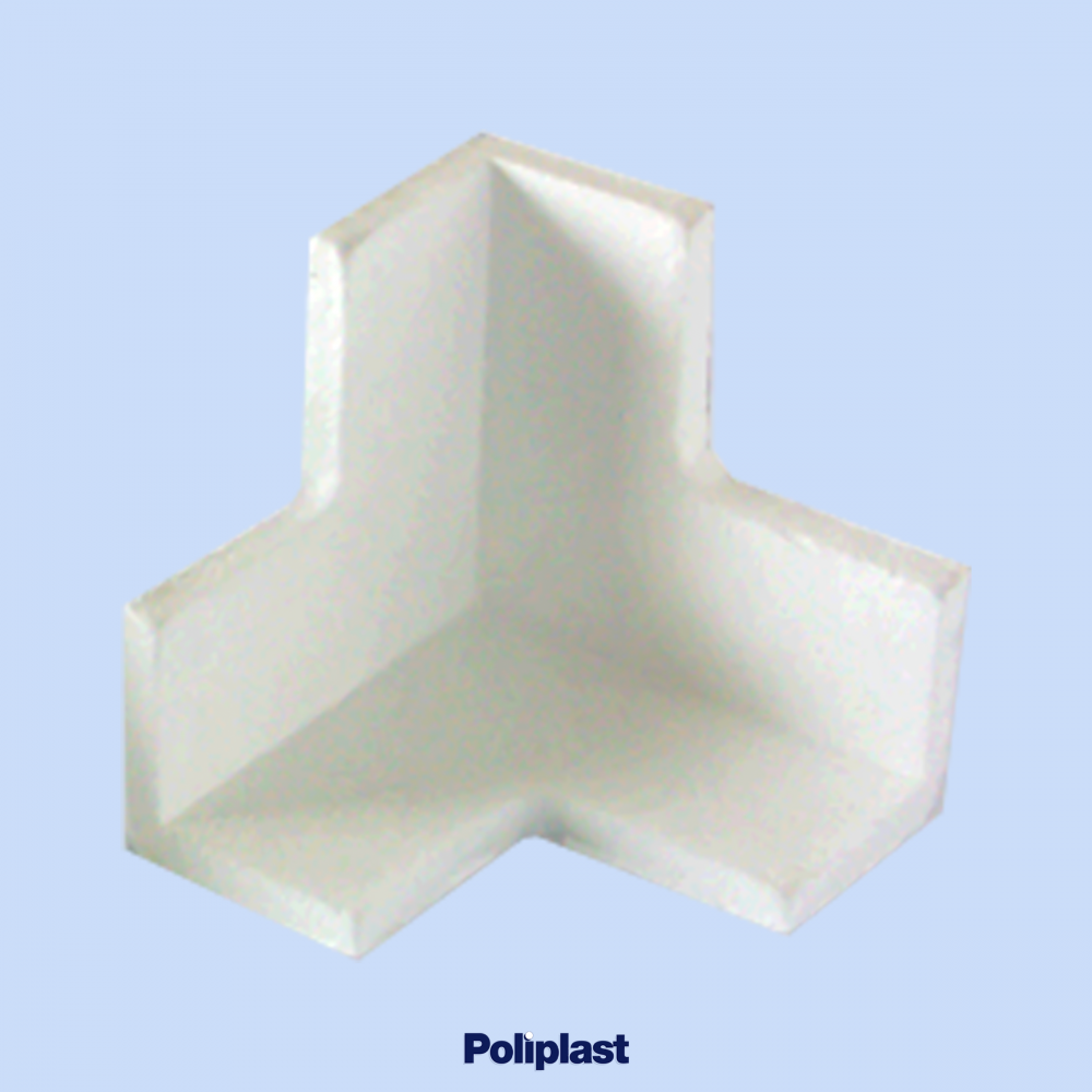 60 Paraspigoli Triangolari, 6 Misure, in Plastica, per Mensole Da